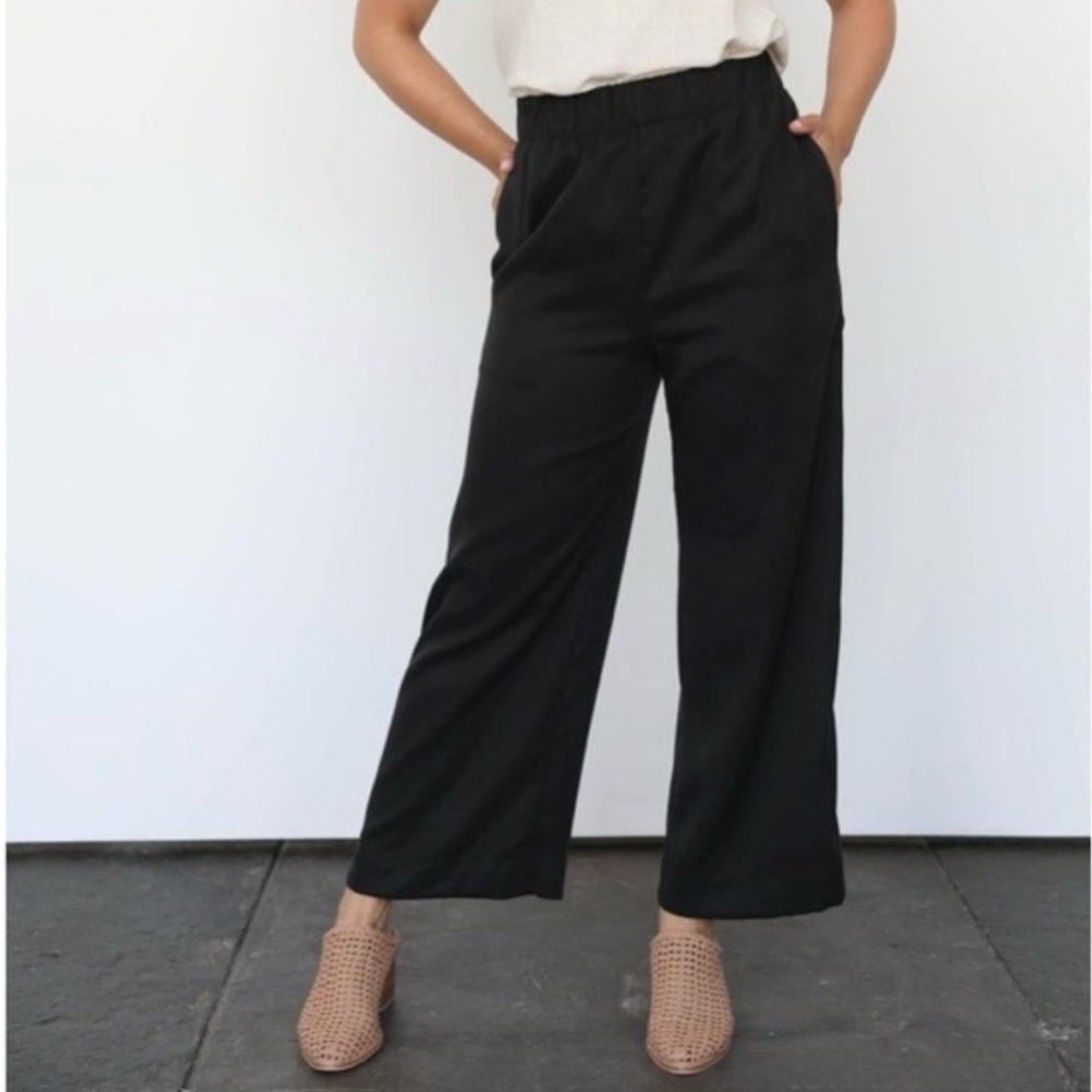 Only Child Dune Wide Leg Linen Pants